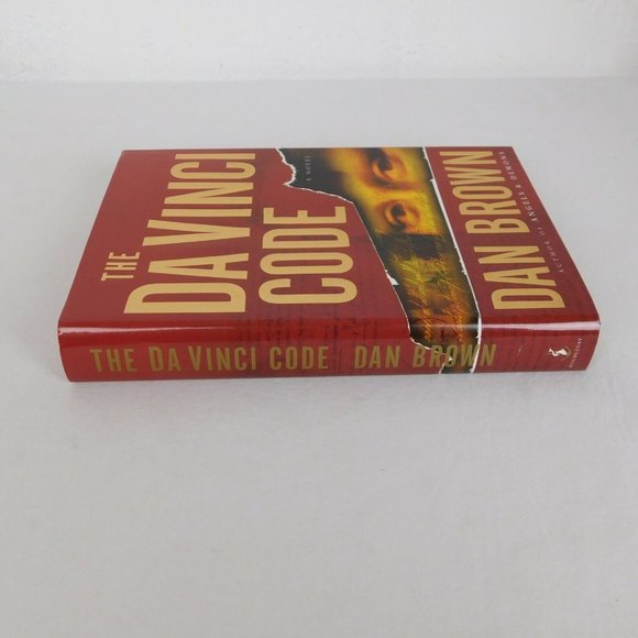 The Da Vinci Code Dan Brown 2003 Hardcover Dust Jacket Doubleday Robert Langdon - Picture 4 of 4